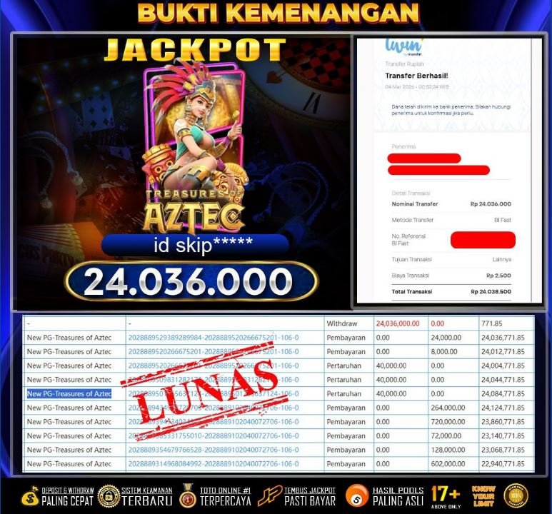 CAIRBOS : Bukti Pembayaran JP20