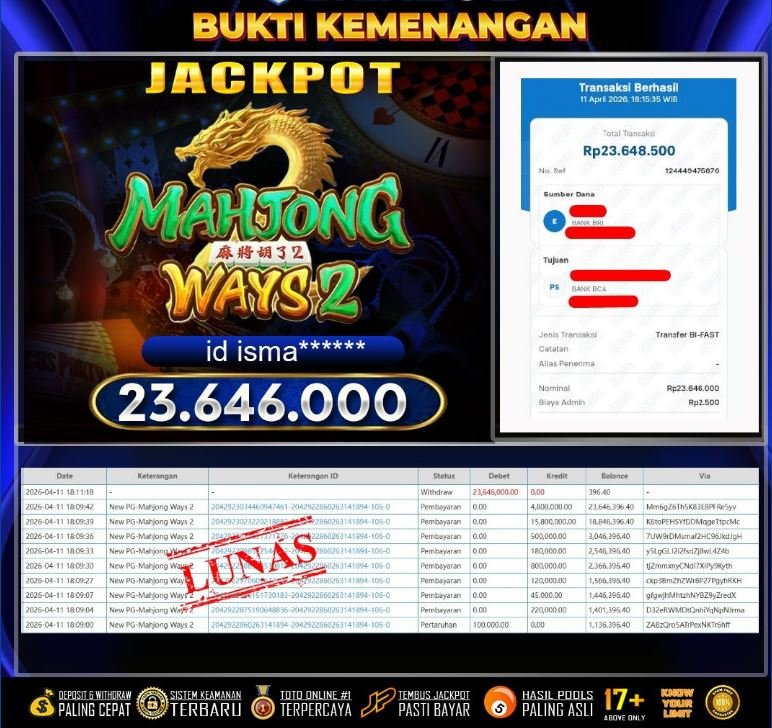 CAIRBOS : Bukti Pembayaran JP23