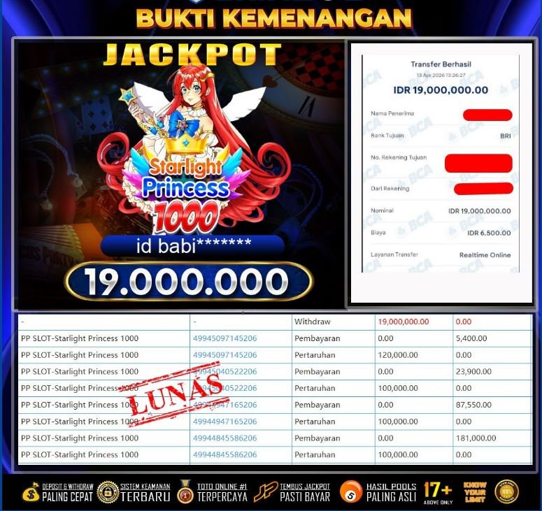 CAIRBOS : Bukti Pembayaran JP21